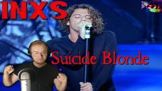 INXS  Suicide Blonde live reaction [upl. by Anael]