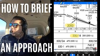 How to brief an approach chart [upl. by Tempa]