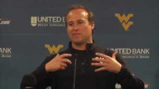 Holgorsen Post Game Press Conference [upl. by Eikcaj308]