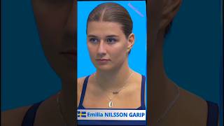 The Star Of Womens Diving Emilia NILSSON GARIP🥰 diving Springboard Sports  Sport Sirens [upl. by Ijnek149]