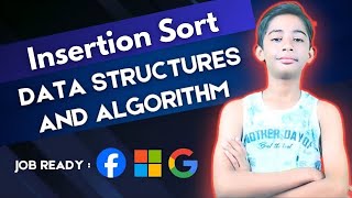 Insertion Sort Algorithm In Dsa [upl. by Ahtnahc]