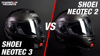 Shoei Neotec 3 Versus Shoei Neotec 2  ChampionHelmetscom [upl. by Weaks]