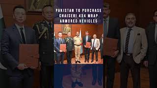 Pakistan to purchase Chaiseri 4x4 MRAP Armored Vehicles pakistanarmy armedforces paffalcons [upl. by Rosalynd]