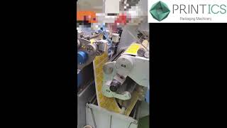 VIDEO PRINTICS U45370524 CARTES HS354HSFL FINISHING MACHINE FOR LABELS YEAR 2014 [upl. by Sandra]