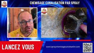 Lancez vous dans le chemisage de canalisation avec Docteur Spray simple efficace et rentable [upl. by Beatty]