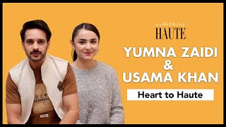 A Nayab Discussion With Yumna Zaidi amp Usama Khan  Nayab Cast Interview  Heart To Haute [upl. by Burnaby]