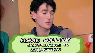 Intervista a Flavio Aquilone voce italiana di Zack Efron [upl. by Ia]