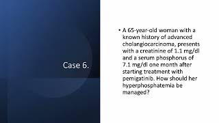 Phosphorus Part 8 Case Studies in Hypophosphatemia and Hyperphosphatemia [upl. by Tyrone]