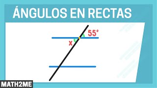 Relación de ángulos en rectas  complementarios suplementarios e iguales [upl. by Ahsinek654]