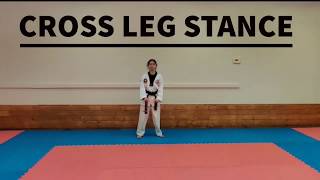 Cross Leg StanceDwi Koa Seogi [upl. by Staley]