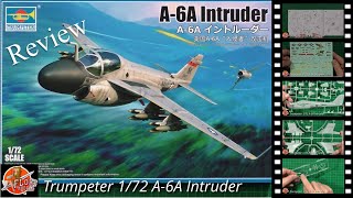 Trumpeter 172 A6A Intruder Review [upl. by Arihppas859]