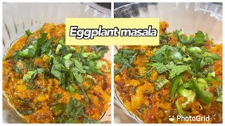 Egg plant roasted masala  baigan masala by Ambreen’s cooking channel [upl. by Godric]