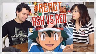 REACT Ash VS RedPokémon FT Estação HD  Batalha de Rap RapBits [upl. by Allsun]