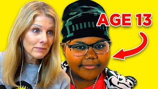 Mom Reacts to a 13 Year Old Rapper cl4pers  Want Me [upl. by Thedric]