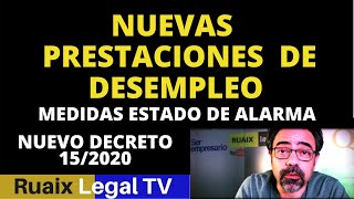 Prestaciones De Desempleo  Nueva prestacion por desempleo  Paro  Trabajo Temporal SEPE Covid19 [upl. by Bega750]