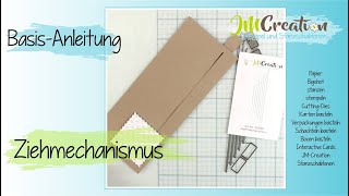 Verwendung der Stanzschablone Ziehmechanismus  Tutorial für interactive Card [upl. by Clover]