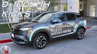 Nissan Kicks  Evoluciona para subir de categoría 0100kmh y Frenado [upl. by Essirahc]