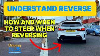 UNDERSTAND REVERSE DRIVING  Steering When Reversing  Reversing A Car [upl. by Segroeg]