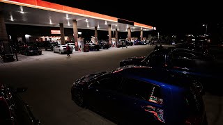 Rockford IL Gas Station TakeoverCar Meet [upl. by Rafael]