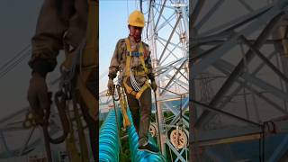 Lineman work electrical powerlines shorts [upl. by Maharba]