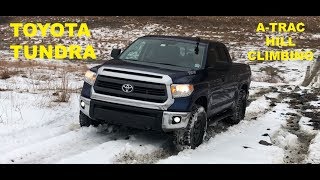 Toyota Tundra TRD OffRoad 4x4  ATRAC Hill Climbing Test [upl. by Pru319]