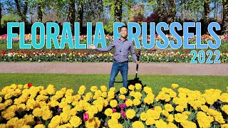 Floralia Brussels The biggest flower festival in Belgium  The Planet V 4K [upl. by Scrivings]