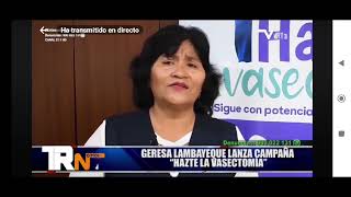 Geresa Lambayeque lanza campaña quotHazte la vasectomíaquot  TV Norte  14112023 [upl. by Adnaral]