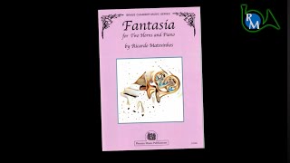 RMatosinhos  Fantasia op91 • 2 horns amp piano [upl. by Candis]