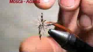 PESCA A MOSCA tecnica e costruzione fly fishing parte 2 [upl. by Yurik]