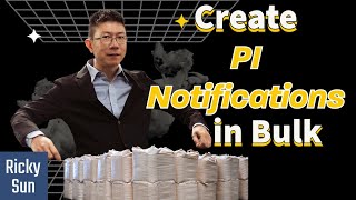 Create PI Notifications In Bulk [upl. by Emlin149]