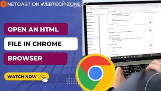 How to Open an HTML File in Chrome Browser [upl. by Vassili]