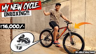 Unboxing My New Cycle  Ninety One Manchester  Best Cycle Under ₹16000 In India LIMITED TIME [upl. by Ateloiv]