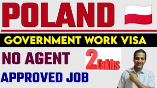 Poland 🇵🇱work visa 2024Poland work visa for nepaliPoland work permitEurope work visa [upl. by Bunce]