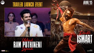 Ustaad Ram Pothineni Speech At Double ISMART Trailer Launch Event  YouWe Media [upl. by Asiluj]