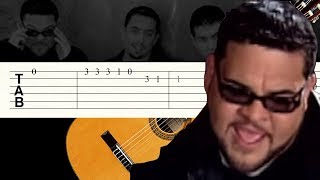 A Puro Dolor  Son By Four  Guitarra Tutorial  Tablatura [upl. by Anitnuahs]