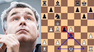 Vassily Ivanchuk vs Garry Kasparov 1994  Dragon Bishop Deflection [upl. by Lyons]