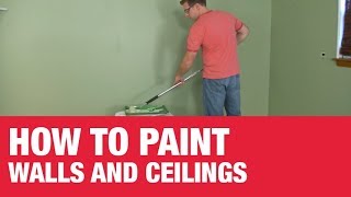 How To Paint Walls And Ceilings  Ace Hardware [upl. by Annaig]