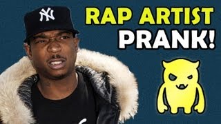 Rap Artist Booking PRANK  Ownage Pranks [upl. by Kresic]