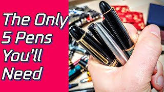 Building The Perfect 5 Pen Fountain Pen Collection [upl. by Hanej]