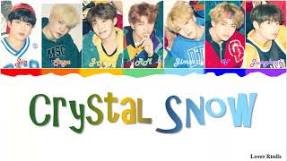 BTS방탄소년단  Crystal Snow Lyrics 일본어가사한국어발음한국어번역 Color CodedKanRomEng [upl. by Paolo]