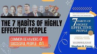 GET THESE BEHAVIORS  The 7 Habits of Highly Effective People Book Summary [upl. by Neros]