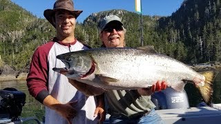 2017 Ketchikan Fishing Day1 Clover Pass Resort [upl. by Itsa]