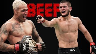 El BEEF entre KHABIB y CHARLES OLIVEIRA [upl. by Eikcin]