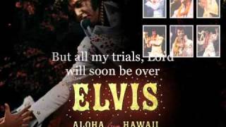 Elvis Presley An American Trilogy 1973 Aloha From Hawaii Instrumental With Lyrics [upl. by Alysoun483]