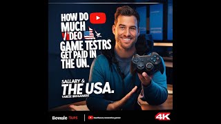 How Much Do Video Game Testers Get Paid in the USA 💸  Salary Breakdown amp Career Tips for Gamers [upl. by Nosiaj540]