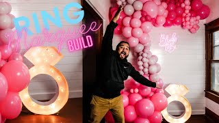 DIY Marquee Build [upl. by Ylahtan]