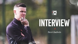 INTERVIEW Ben Gladwin on his MK Dons First Team Coach appointment [upl. by Yesor910]