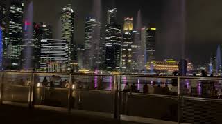 Spectra  Light amp Water Show  Marina Bay Sands Singapore 🇸🇬 [upl. by Ylloj]