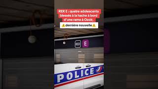 🛑 BAGARRE ENTRE COLLÉGIENS rer E [upl. by Tacklind732]