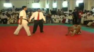 KARATE KYOKUSHIN vs MUAY THAI [upl. by Qirat232]